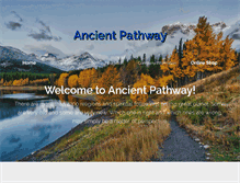 Tablet Screenshot of ancientpathway.com